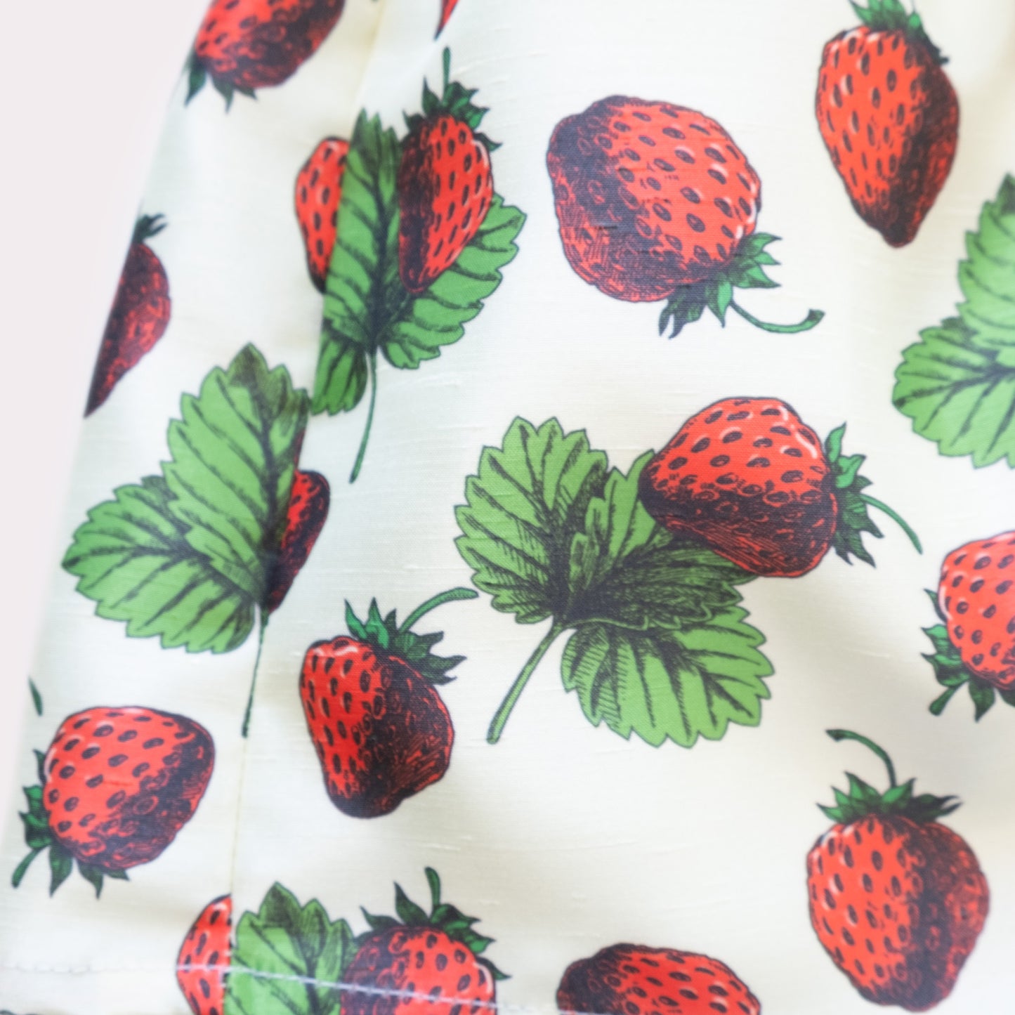 
                  
                    Green Strawberry Stripe Vivian - Material Flaw
                  
                