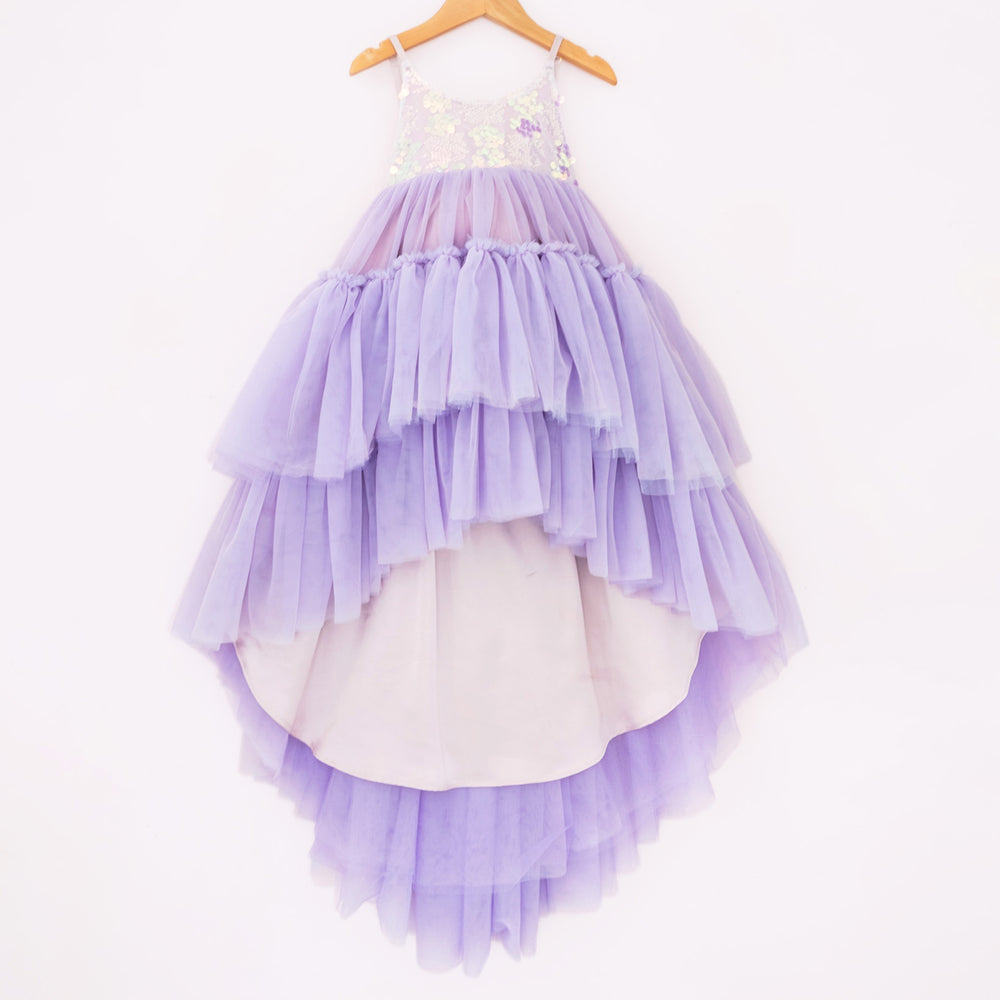 Be The Light Tulle in Sequin Purple