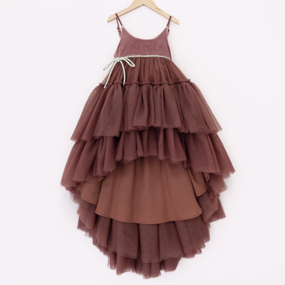 Be The Light Tulle in Toffee