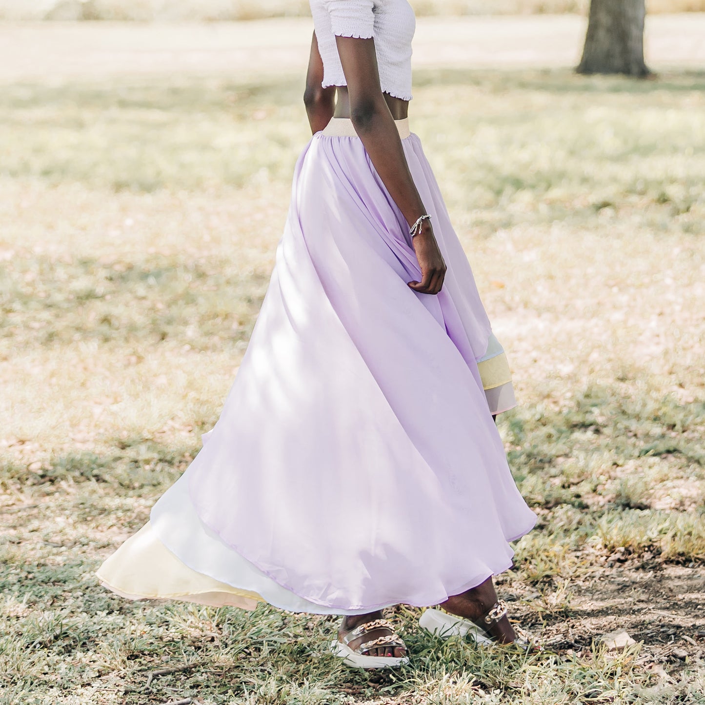 
                  
                    Women's Pastel Ombre Skirt - Material Flaw
                  
                